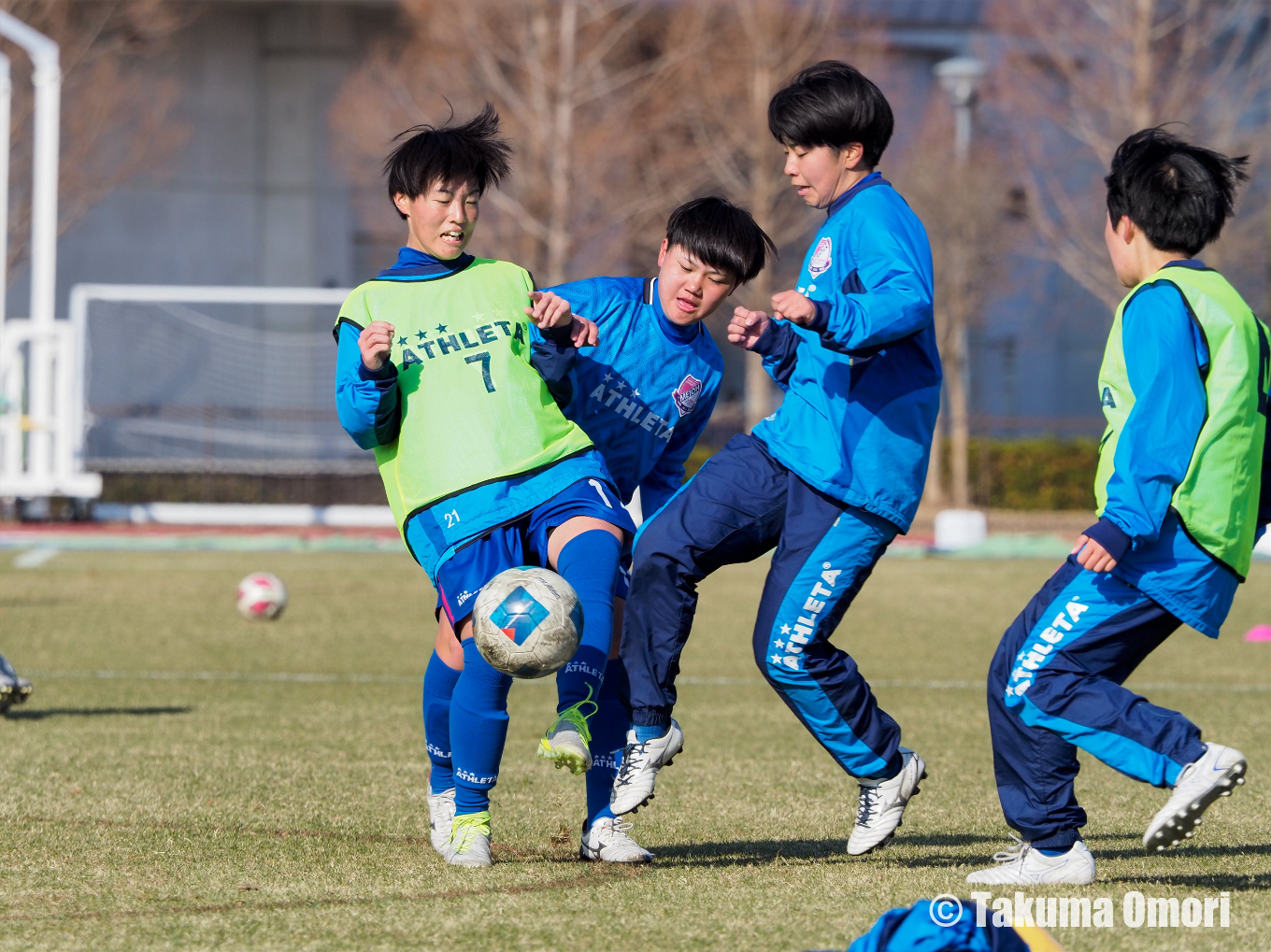 撮影日：2024年12月29日 
全日本高等学校女子サッカー選手権 1回戦