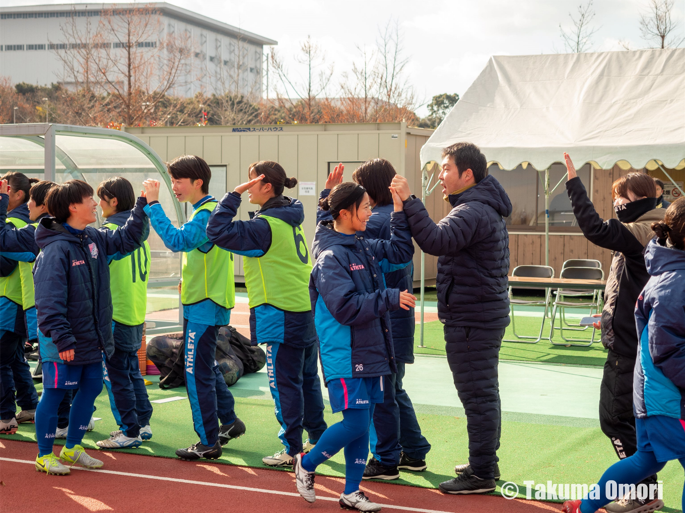 撮影日：2024年12月29日 
全日本高等学校女子サッカー選手権 1回戦