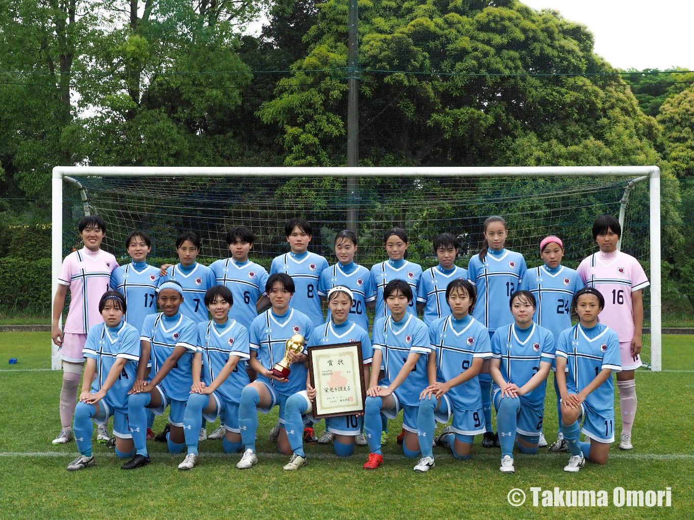 撮影日：2024年5月27日
関東高等学校女子サッカー大会 決勝