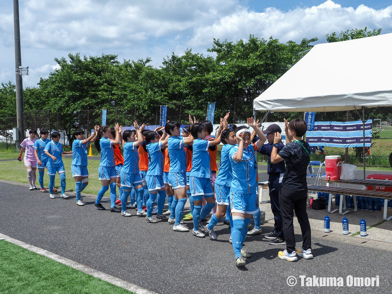 撮影日：2024年5月26日 
関東高等学校女子サッカー大会 準決勝