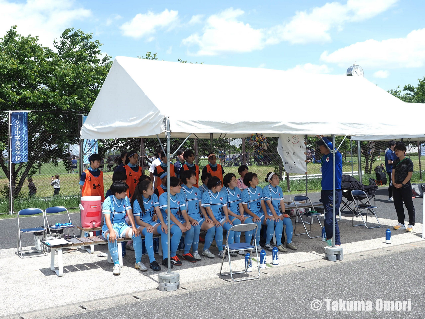 撮影日：2024年5月26日 
関東高等学校女子サッカー大会 準決勝