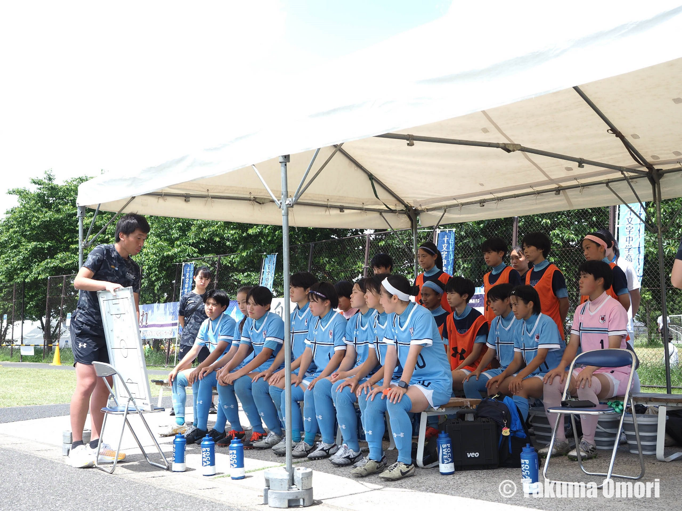 撮影日：2024年5月26日 
関東高等学校女子サッカー大会 準決勝