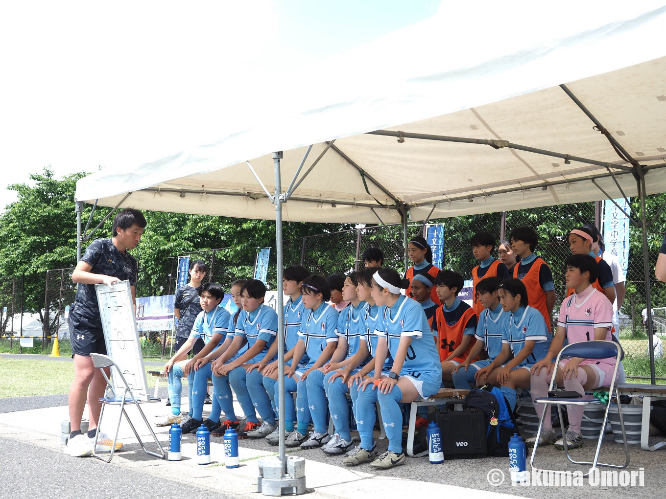 撮影日：2024年5月26日 
関東高等学校女子サッカー大会 準決勝