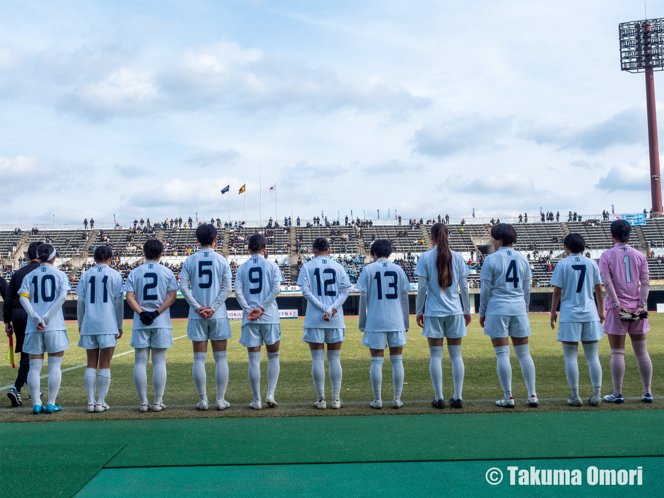 撮影日：2024年12月30日 
全日本高等学校女子サッカー選手権 2回戦