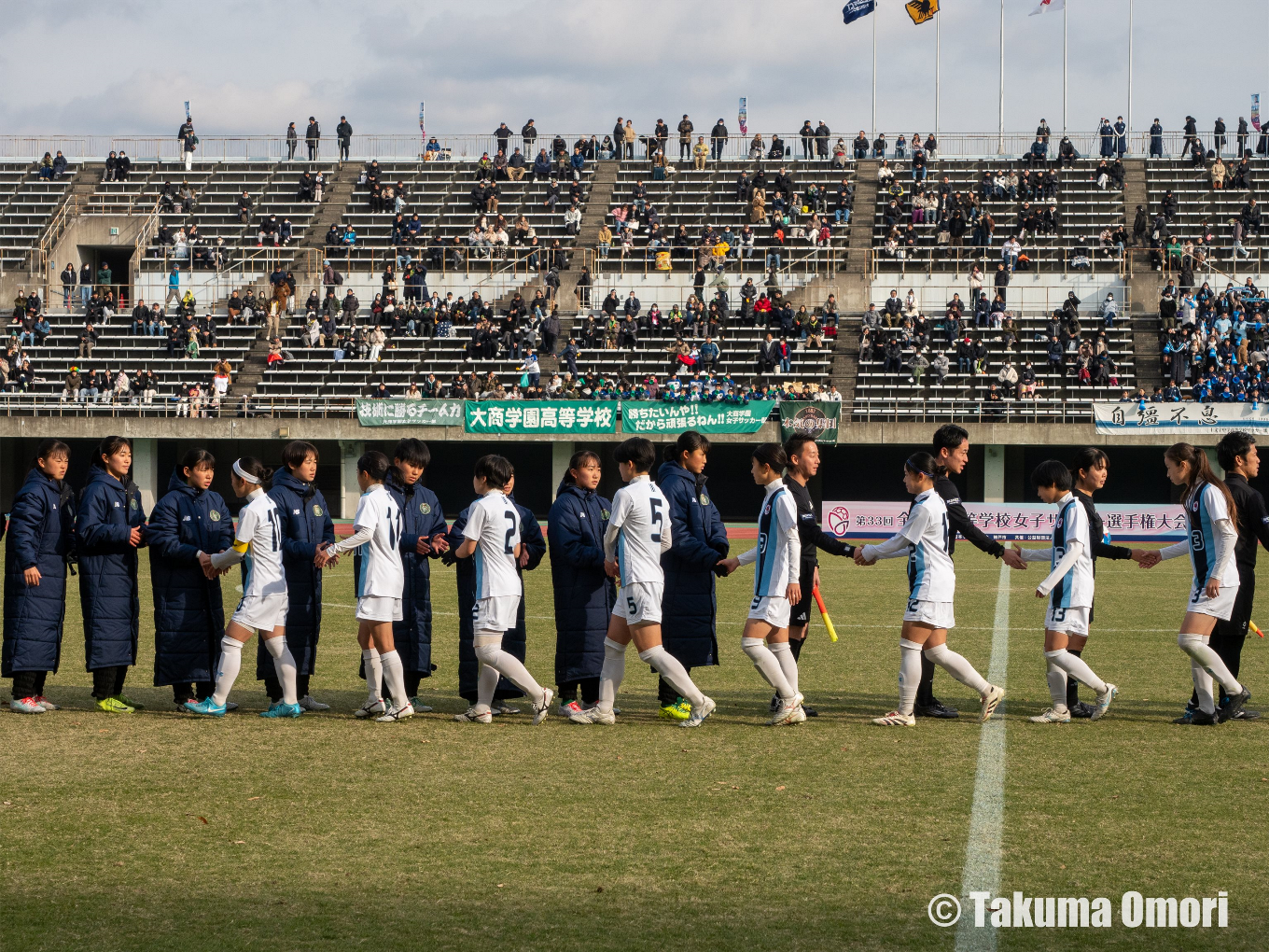 撮影日：2024年12月30日 
全日本高等学校女子サッカー選手権 2回戦