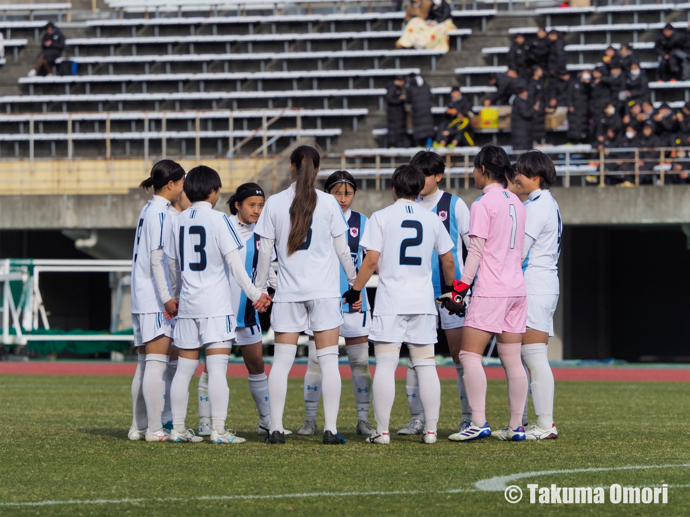 撮影日：2024年12月30日 
全日本高等学校女子サッカー選手権 2回戦