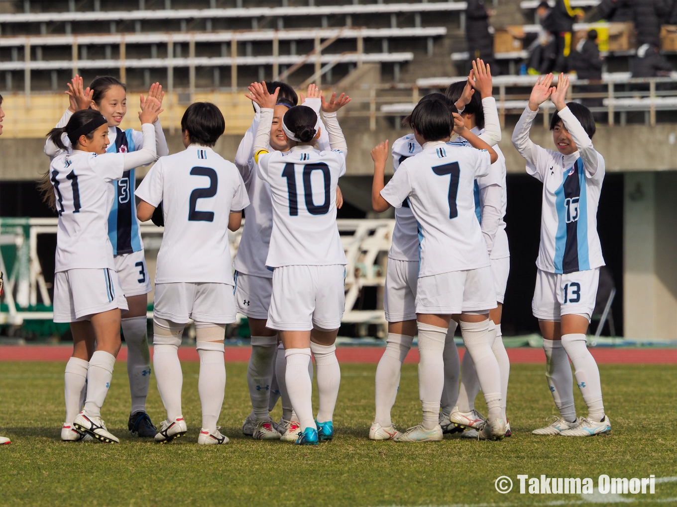 撮影日：2024年12月30日 
全日本高等学校女子サッカー選手権 2回戦