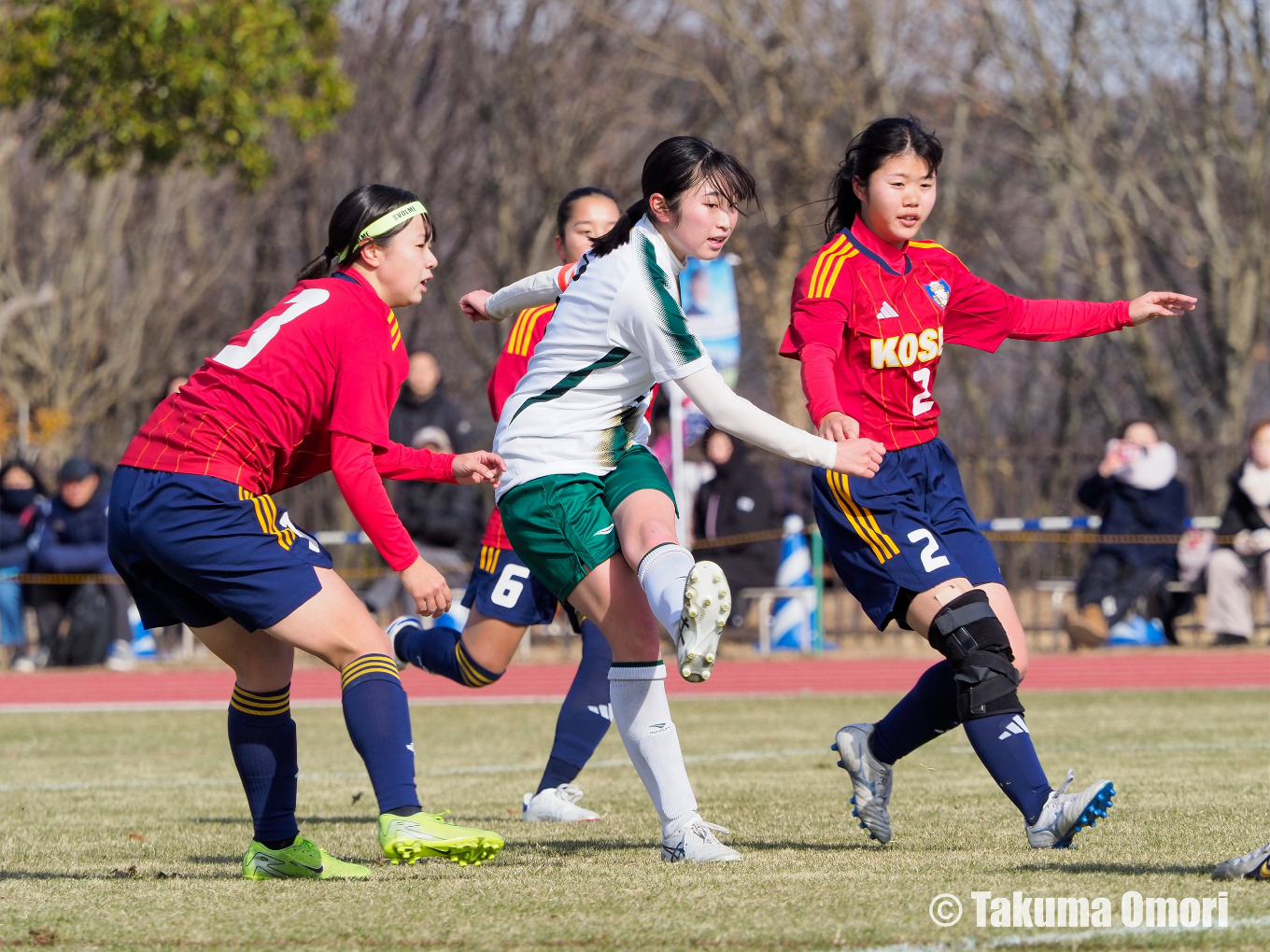 撮影日：2024年12月30日
全日本高等学校女子サッカー選手権 2回戦