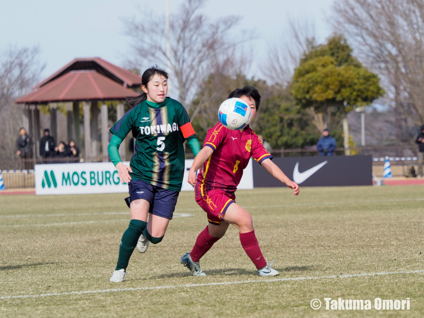 撮影日：2024年1月5日
全日本高等学校女子サッカー選手権 準々決勝