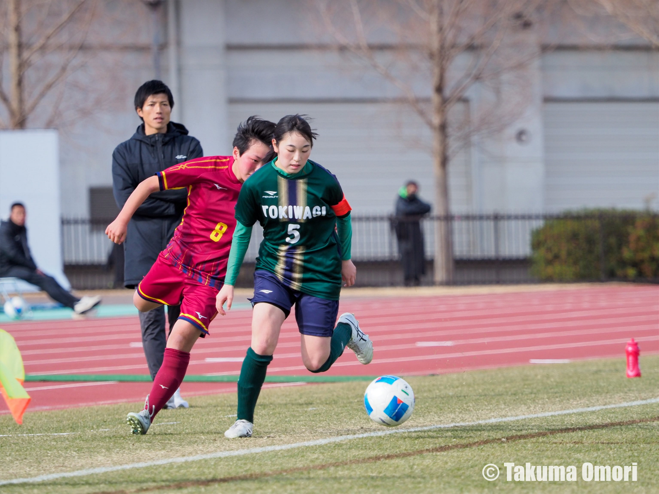 撮影日：2024年1月5日
全日本高等学校女子サッカー選手権 準々決勝