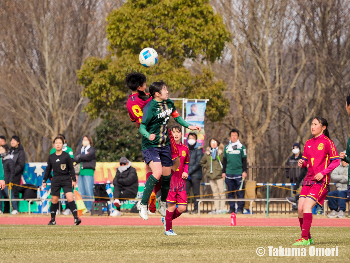 撮影日：2024年1月5日
全日本高等学校女子サッカー選手権 準々決勝