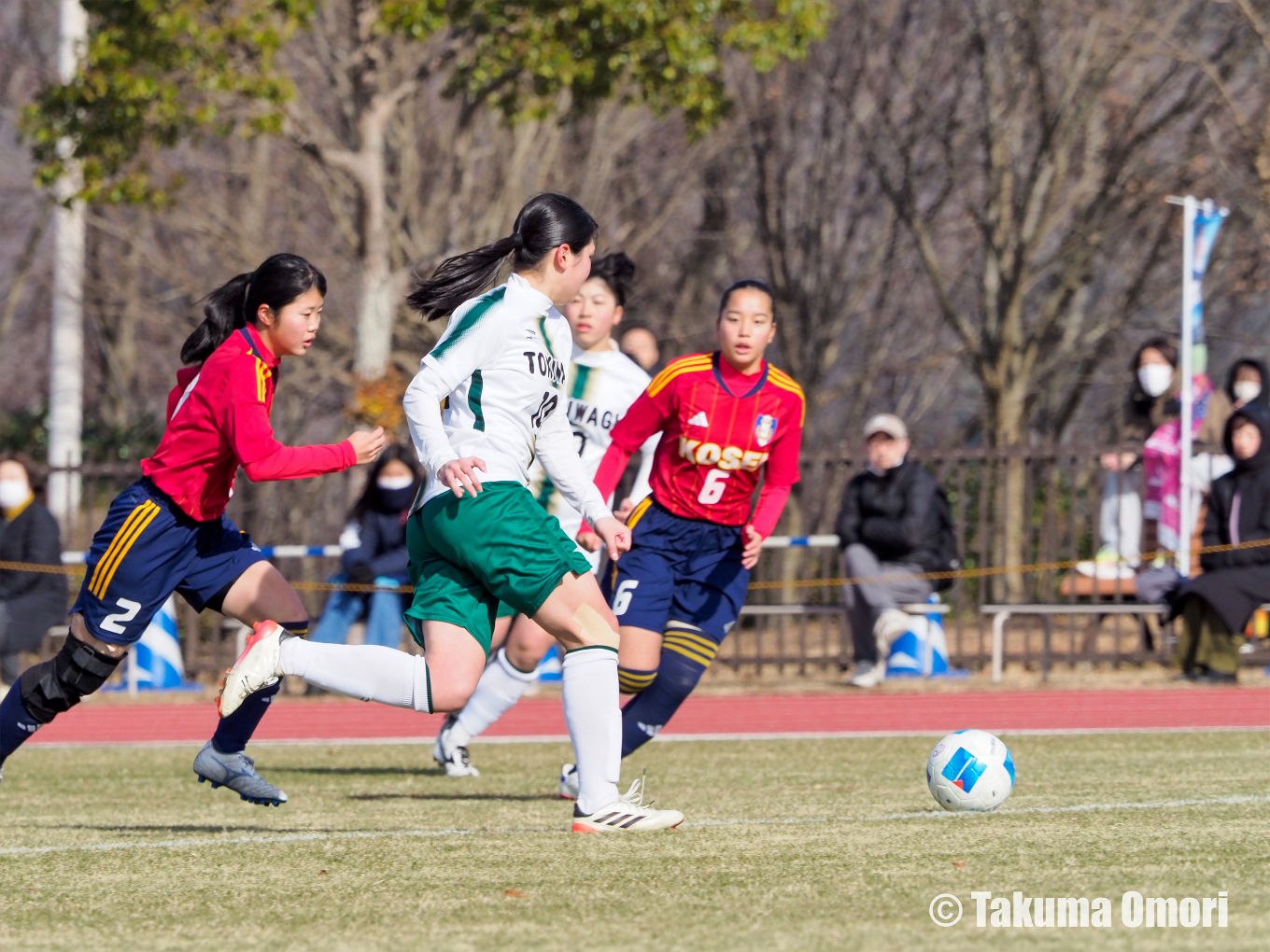 撮影日：2024年12月30日
全日本高等学校女子サッカー選手権 2回戦