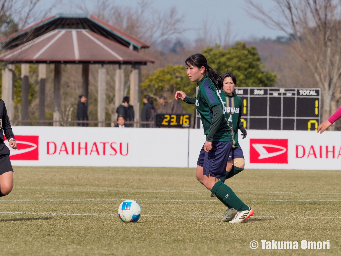 撮影日：2024年1月5日
全日本高等学校女子サッカー選手権 準々決勝