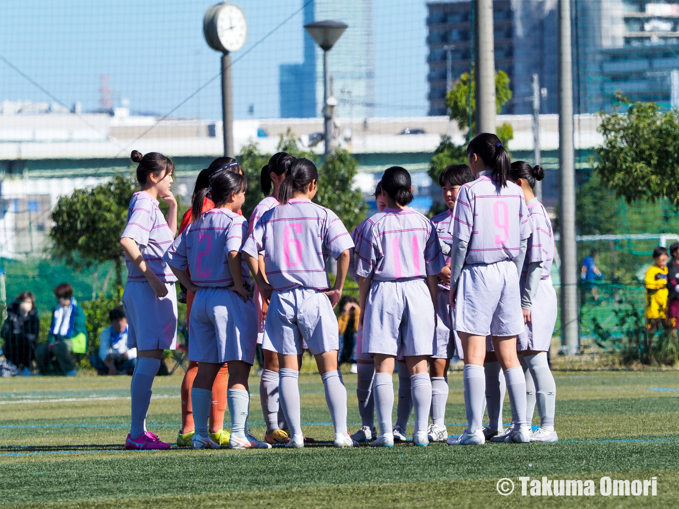 撮影日：2024年11月9日 
第33回全日本高校女子サッカー選手権大阪府予選 決勝リーグ第1節