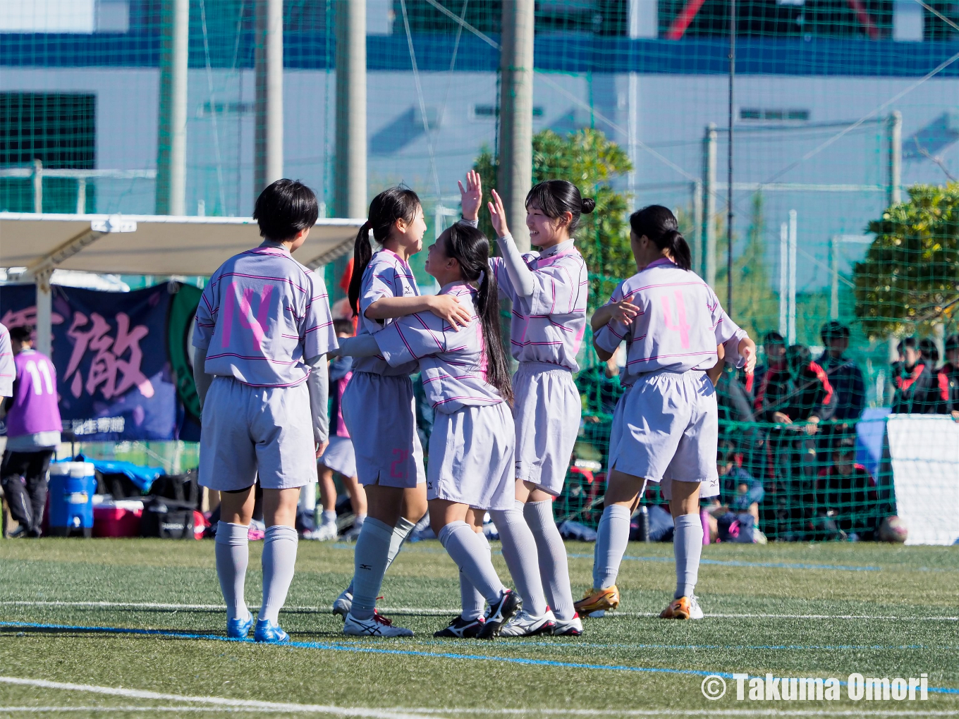 撮影日：2024年11月9日 
第33回全日本高校女子サッカー選手権大阪府予選 決勝リーグ第1節