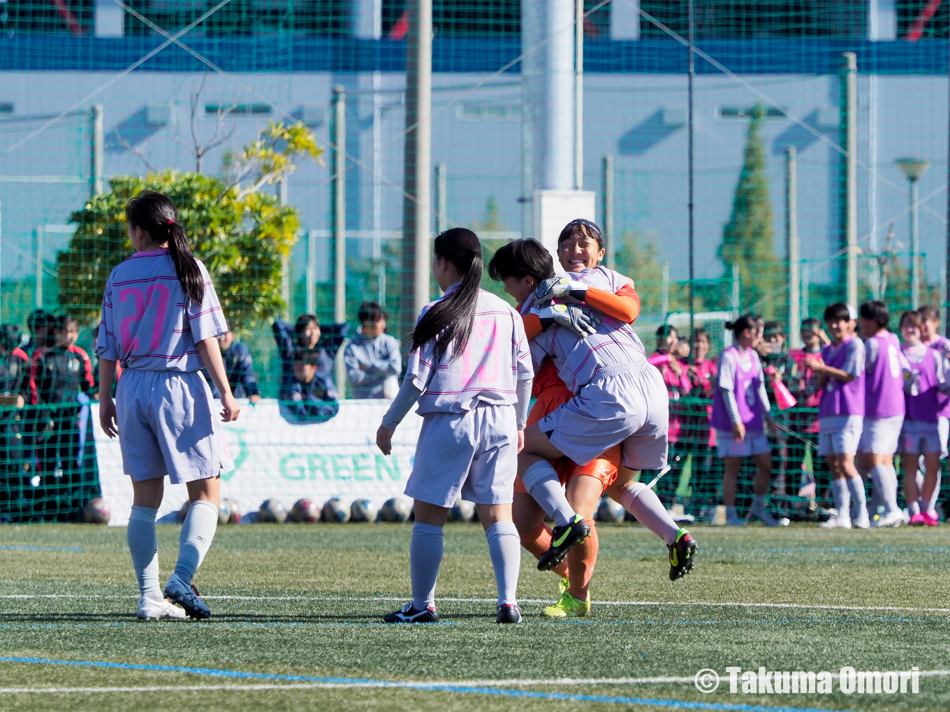 撮影日：2024年11月9日 
第33回全日本高校女子サッカー選手権大阪府予選 決勝リーグ第1節