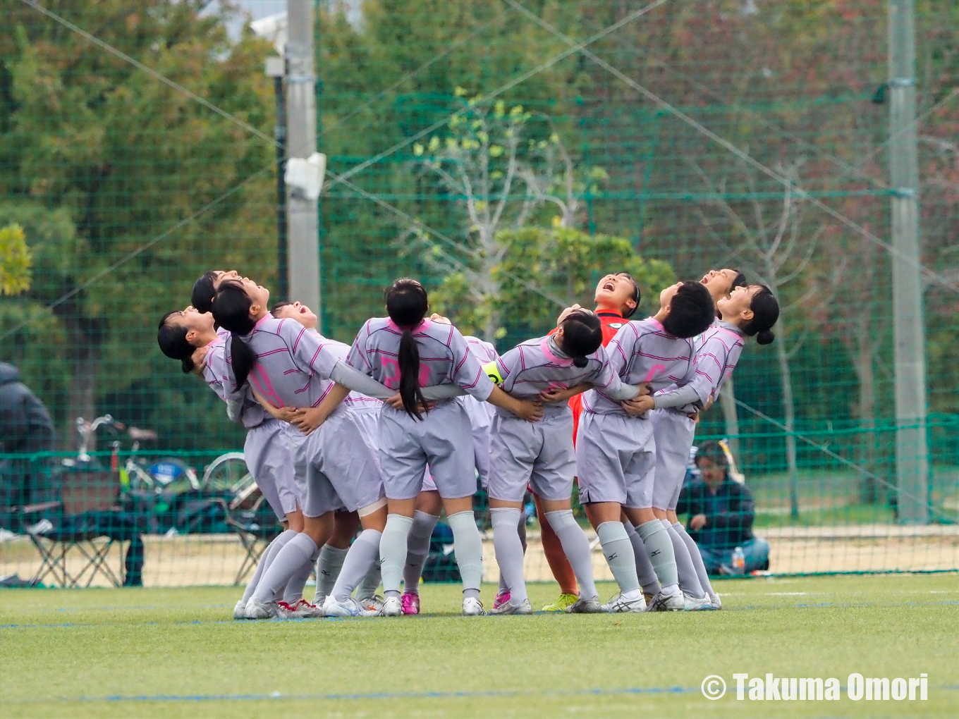 撮影日：2024年11月16日 
第33回全日本高校女子サッカー選手権大阪府予選 決勝リーグ第2節