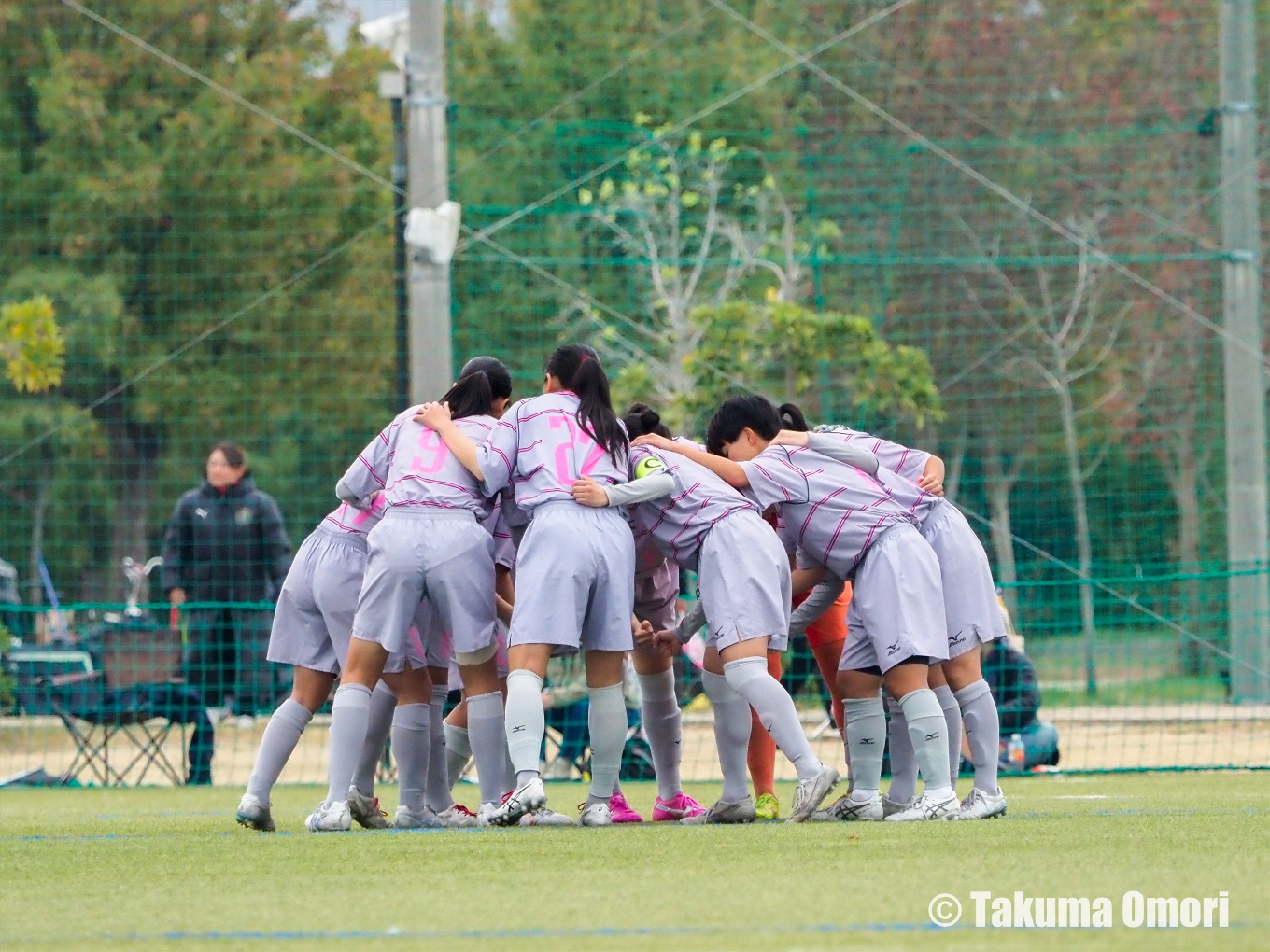 撮影日：2024年11月16日 
第33回全日本高校女子サッカー選手権大阪府予選 決勝リーグ第2節