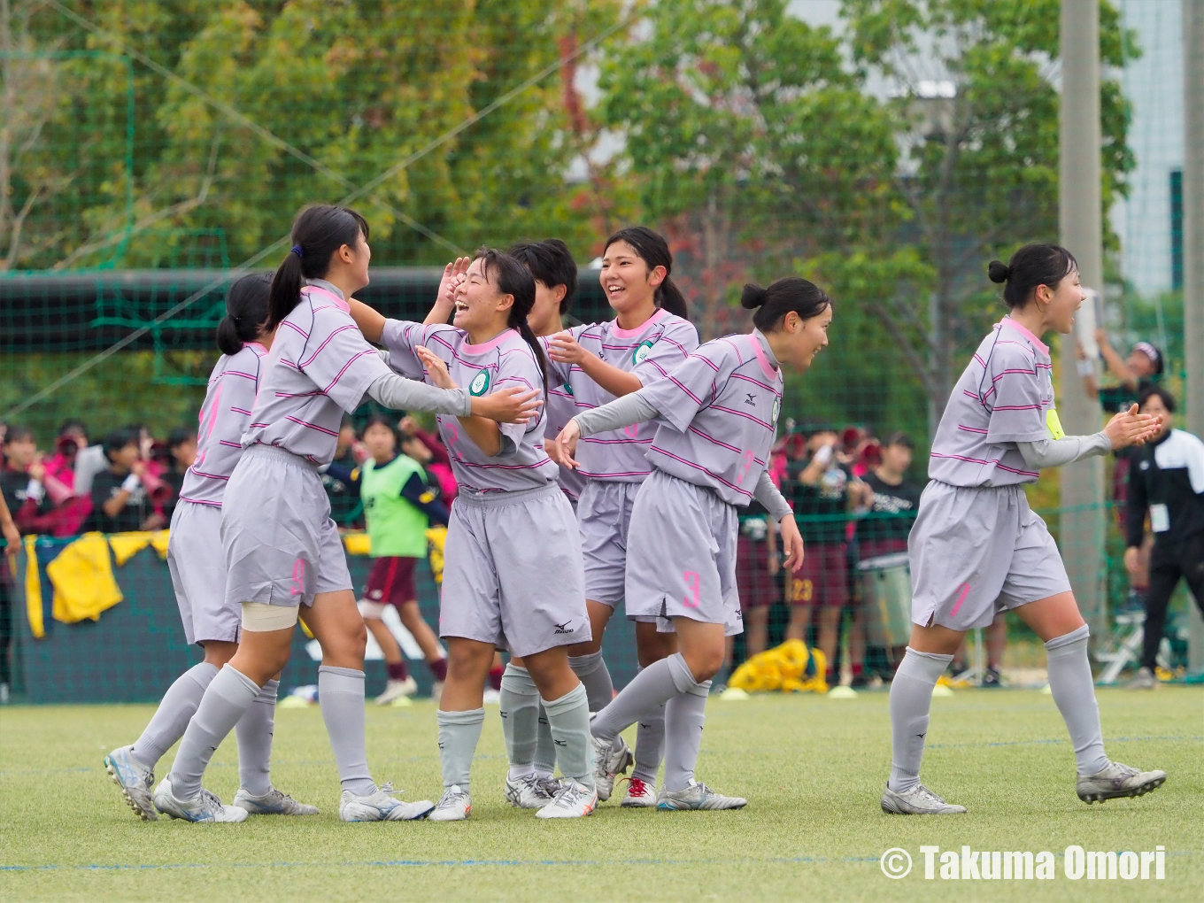 撮影日：2024年11月16日 
第33回全日本高校女子サッカー選手権大阪府予選 決勝リーグ第2節