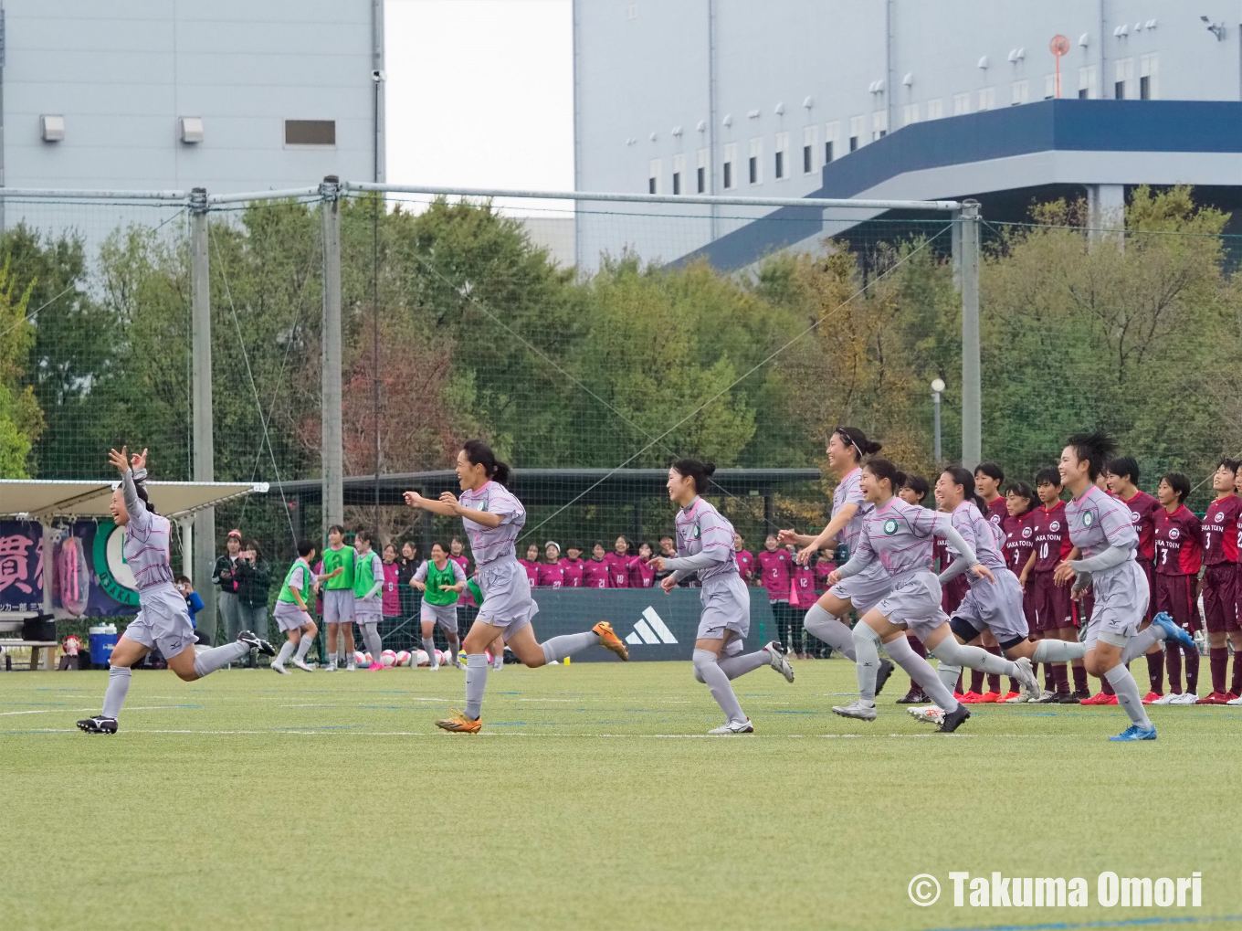 撮影日：2024年11月16日 
第33回全日本高校女子サッカー選手権大阪府予選 決勝リーグ第2節