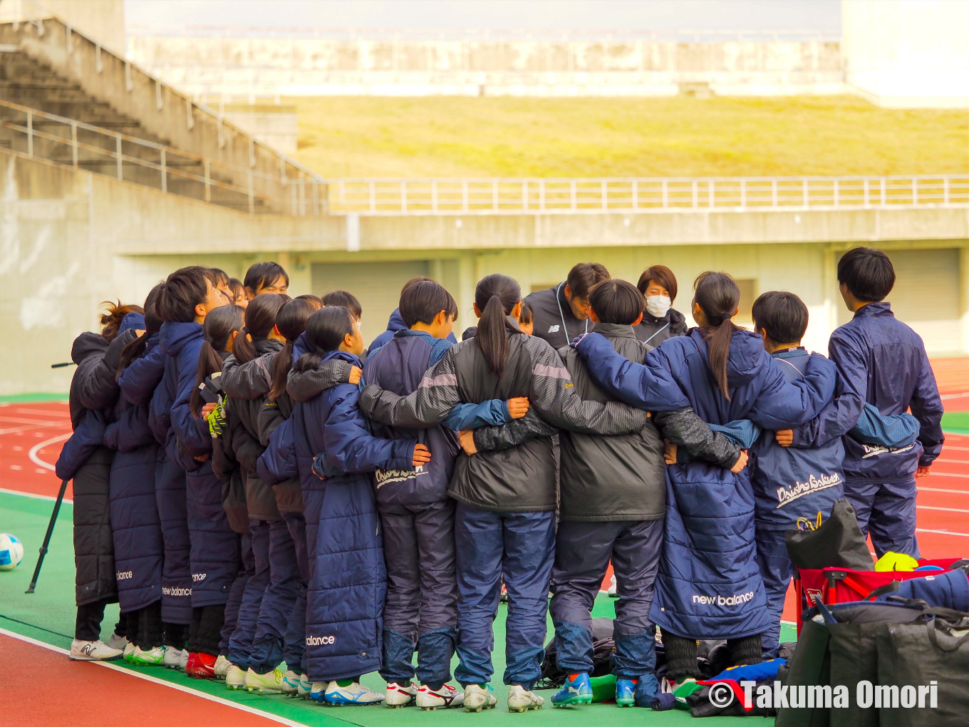 撮影日：2024年12月30日 
全日本高等学校女子サッカー選手権 2回戦