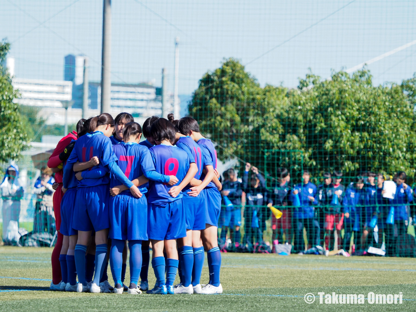 撮影日：2024年11月9日 
第33回全日本高校女子サッカー選手権大阪府予選 決勝リーグ第1節