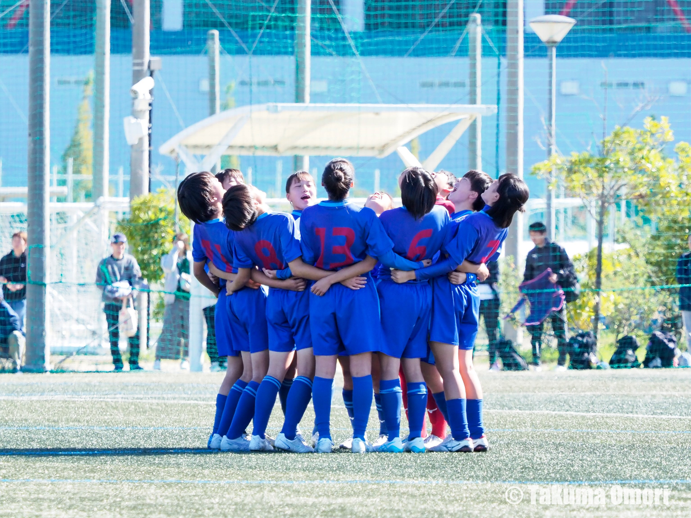 撮影日：2024年11月9日 
第33回全日本高校女子サッカー選手権大阪府予選 決勝リーグ第1節