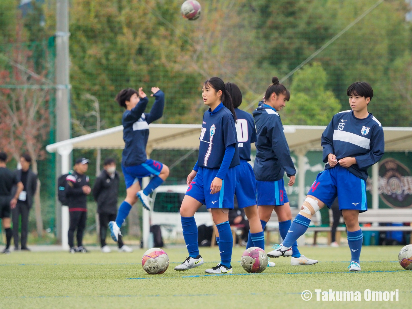 撮影日：2024年11月16日 
第33回全日本高校女子サッカー選手権大阪府予選 決勝リーグ第2節