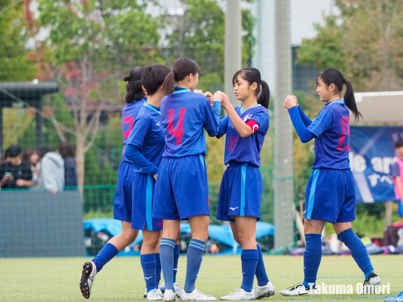 撮影日：2024年11月16日 
第33回全日本高校女子サッカー選手権大阪府予選 決勝リーグ第2節