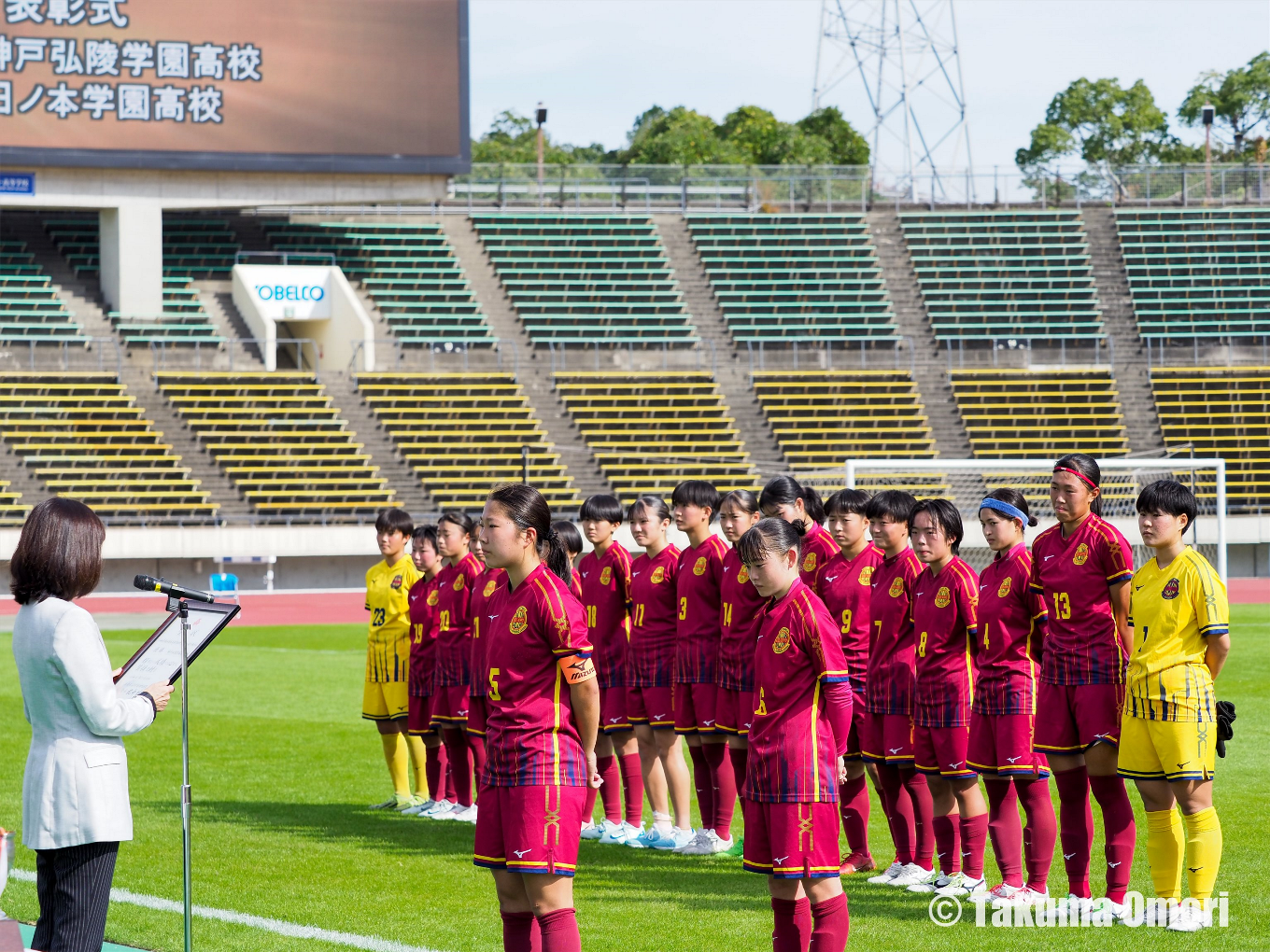 撮影日：2024年11月10日
令和6年度 兵庫県高校女子サッカー選手権大会 決勝