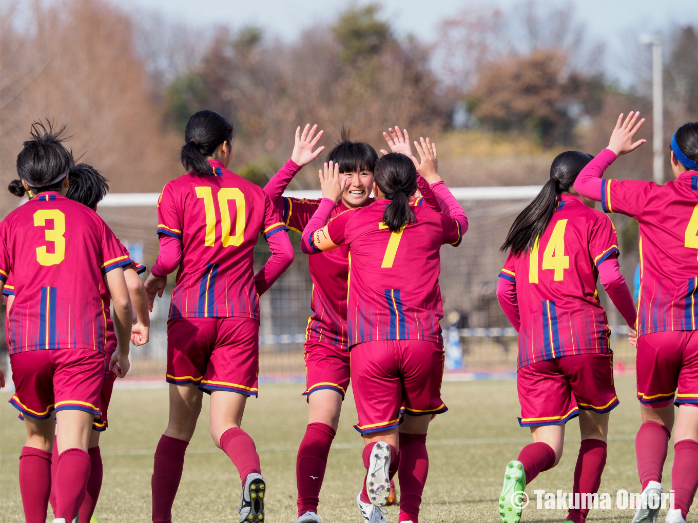 撮影日：2025年1月5日
全日本高等学校女子サッカー選手権 準々決勝