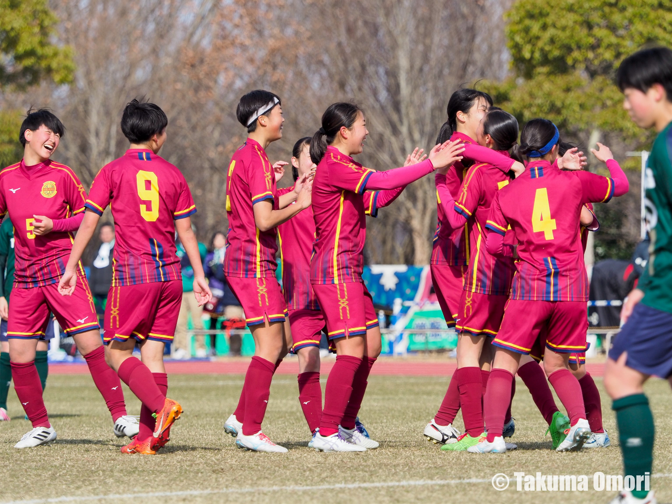 撮影日：2025年1月5日
全日本高等学校女子サッカー選手権 準々決勝