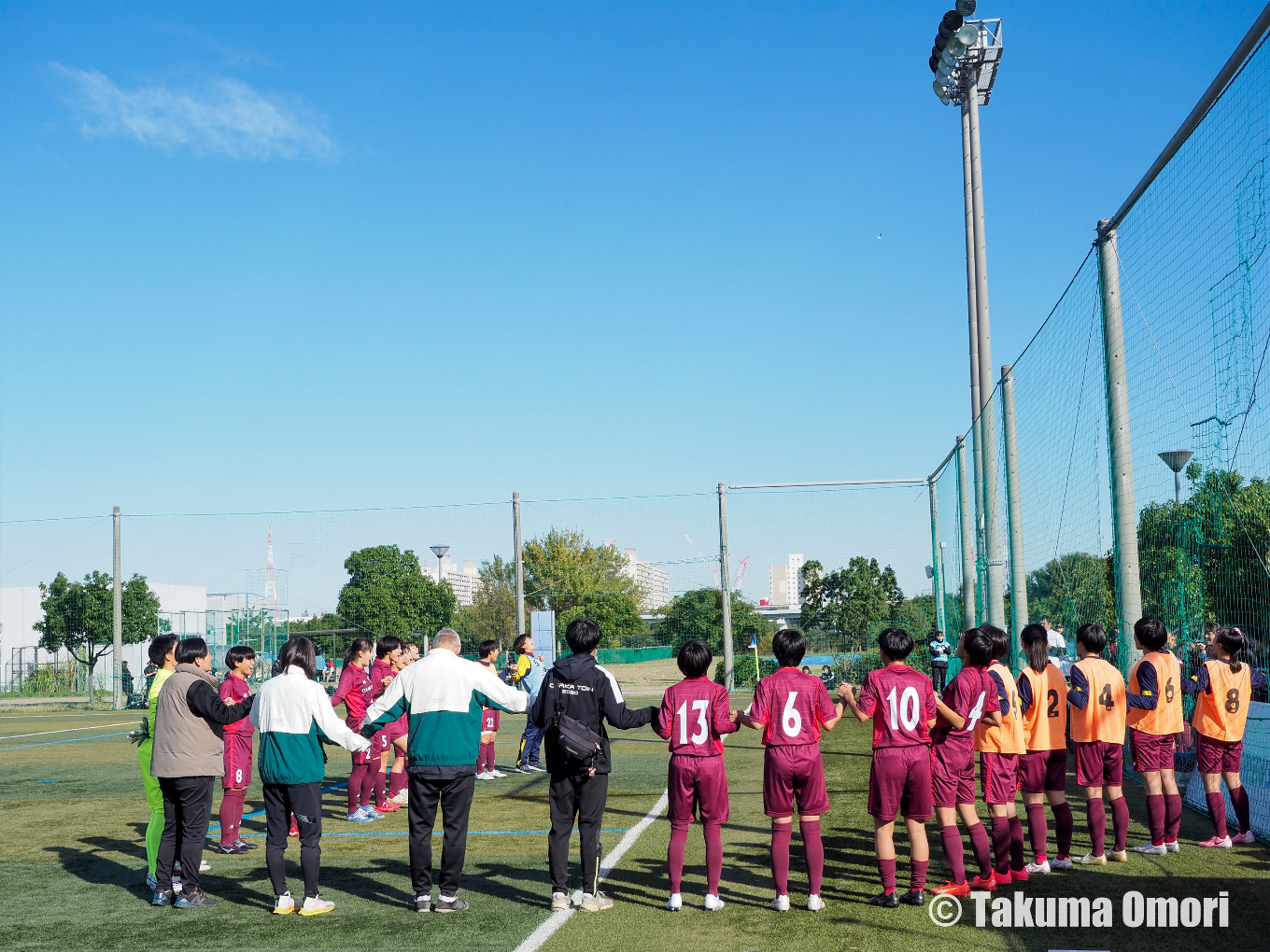 撮影日：2024年11月9日 
第33回全日本高校女子サッカー選手権大阪府予選 決勝リーグ第1節