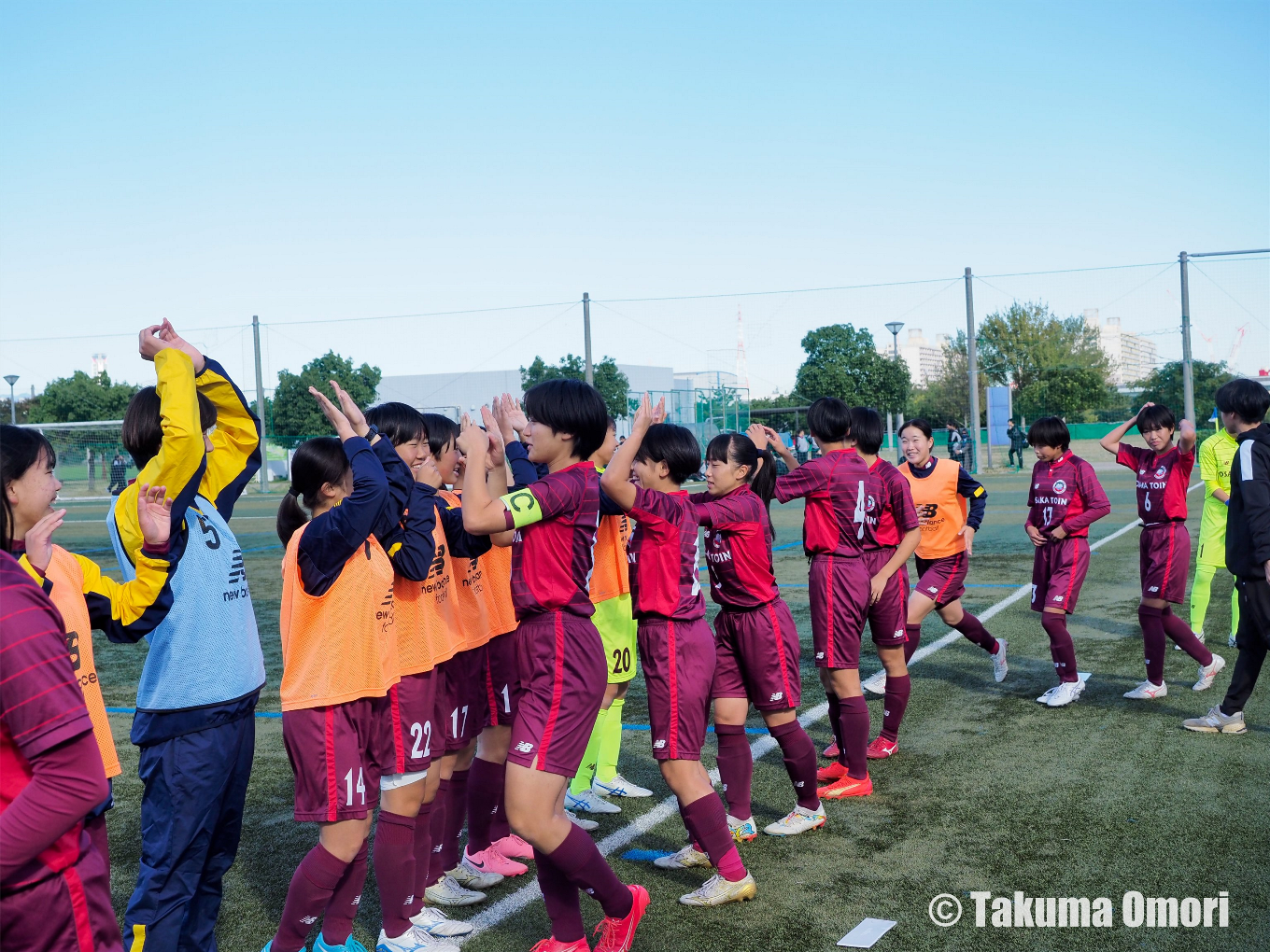 撮影日：2024年11月9日 
第33回全日本高校女子サッカー選手権大阪府予選 決勝リーグ第1節