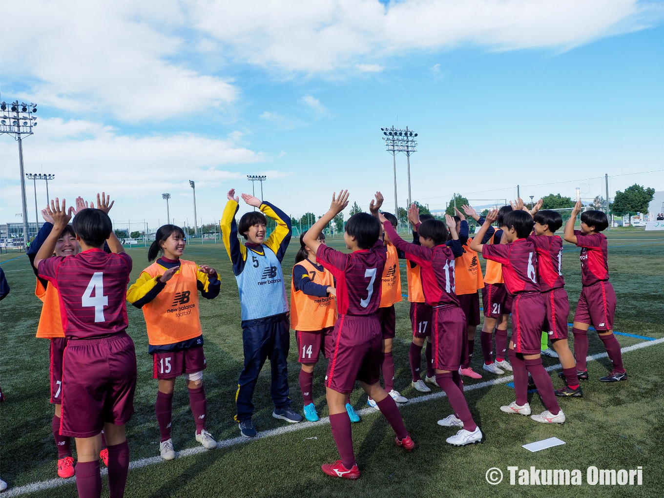 撮影日：2024年11月9日 
第33回全日本高校女子サッカー選手権大阪府予選 決勝リーグ第1節