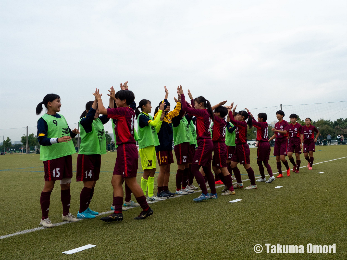 撮影日：2024年11月16日 
第33回全日本高校女子サッカー選手権大阪府予選 決勝リーグ第2節