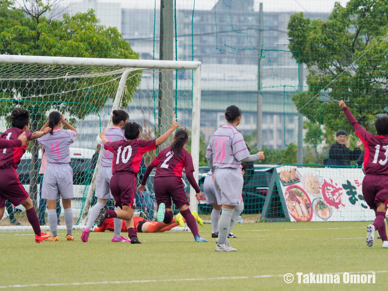 撮影日：2024年11月16日 
第33回全日本高校女子サッカー選手権大阪府予選 決勝リーグ第2節