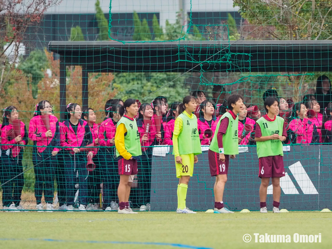 撮影日：2024年11月16日 
第33回全日本高校女子サッカー選手権大阪府予選 決勝リーグ第2節