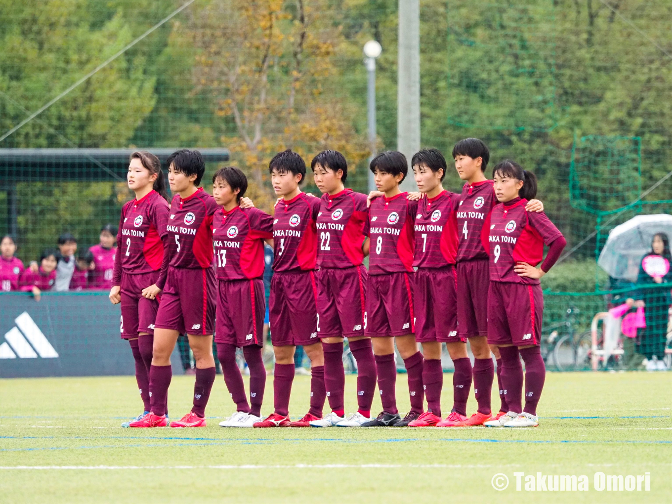 撮影日：2024年11月16日 
第33回全日本高校女子サッカー選手権大阪府予選 決勝リーグ第2節