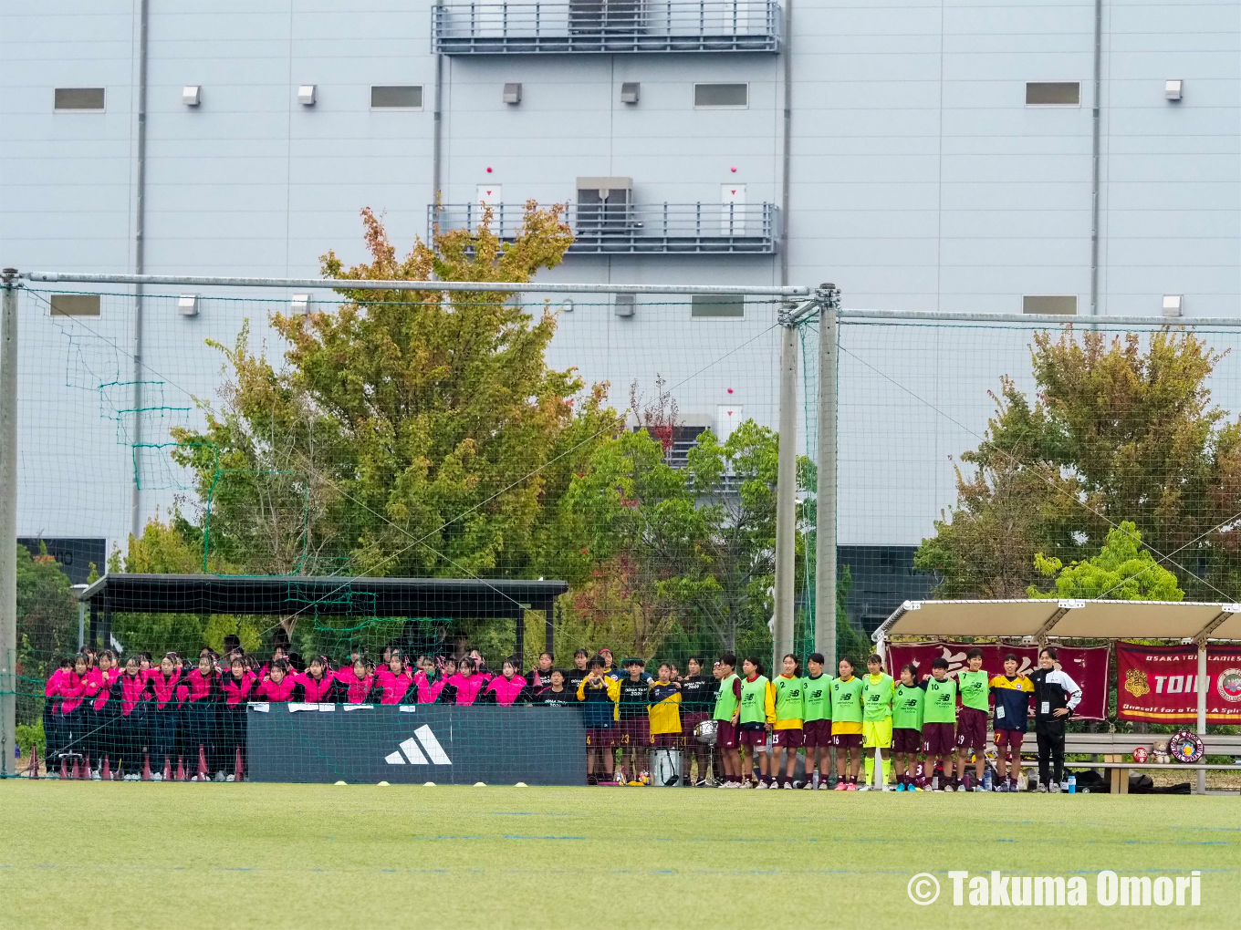 撮影日：2024年11月16日 
第33回全日本高校女子サッカー選手権大阪府予選 決勝リーグ第2節