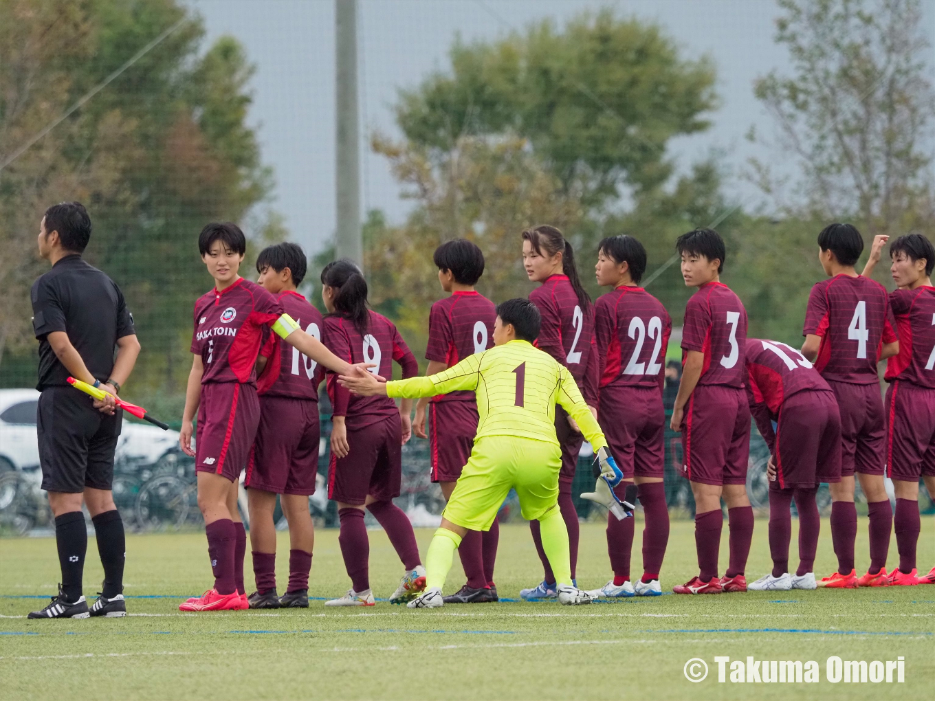 撮影日：2024年11月16日 
第33回全日本高校女子サッカー選手権大阪府予選 決勝リーグ第2節