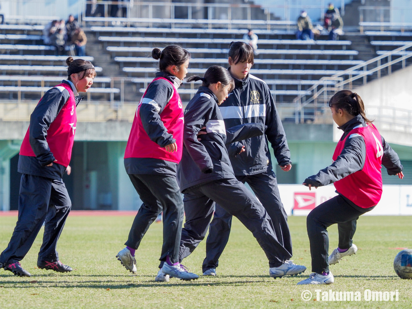 撮影日：2024年12月29日 
全日本高等学校女子サッカー選手権 1回戦