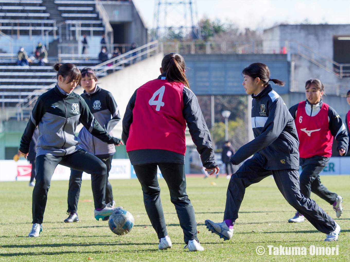 撮影日：2024年12月29日 
全日本高等学校女子サッカー選手権 1回戦