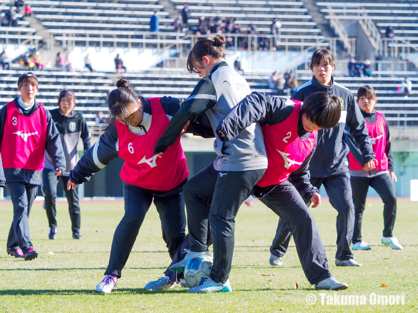 撮影日：2024年12月29日 
全日本高等学校女子サッカー選手権 1回戦