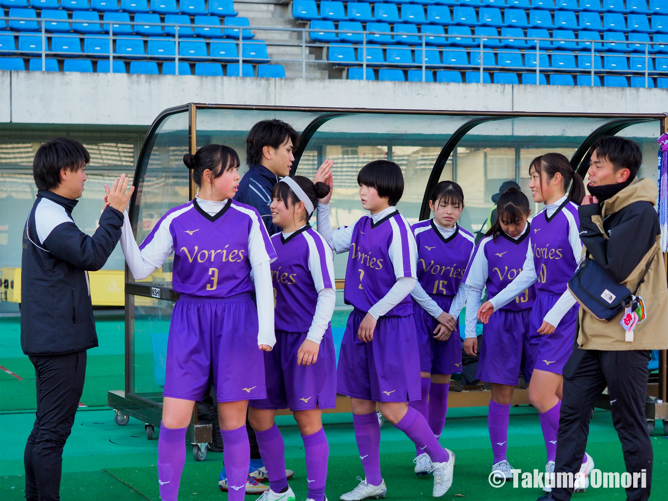 撮影日：2024年12月29日 
全日本高等学校女子サッカー選手権 1回戦