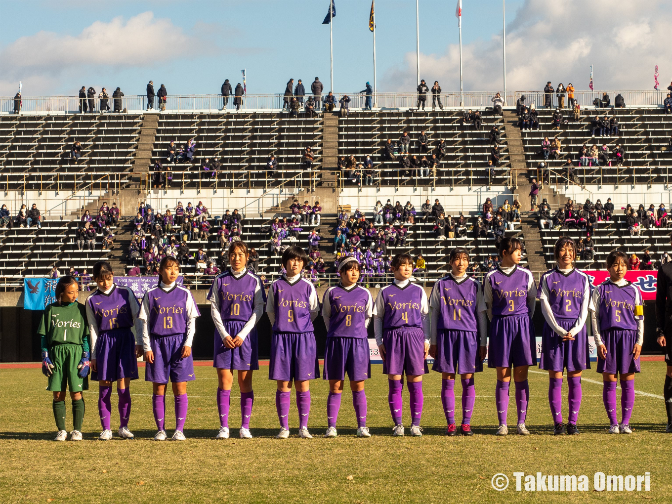 撮影日：2024年12月29日 
全日本高等学校女子サッカー選手権 1回戦