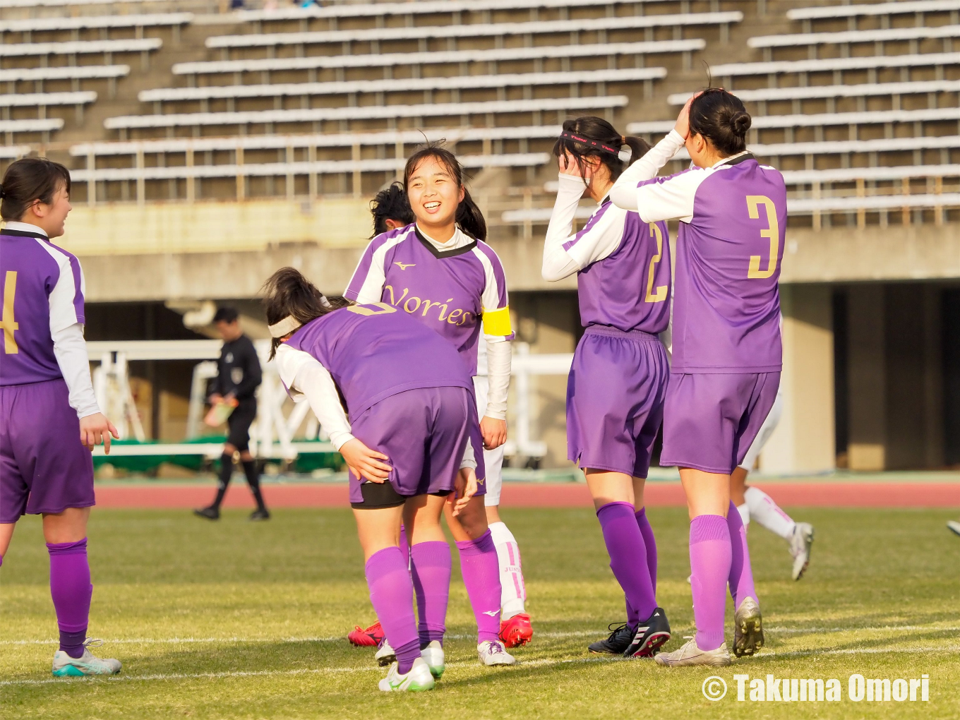 撮影日：2024年12月29日 
全日本高等学校女子サッカー選手権 1回戦