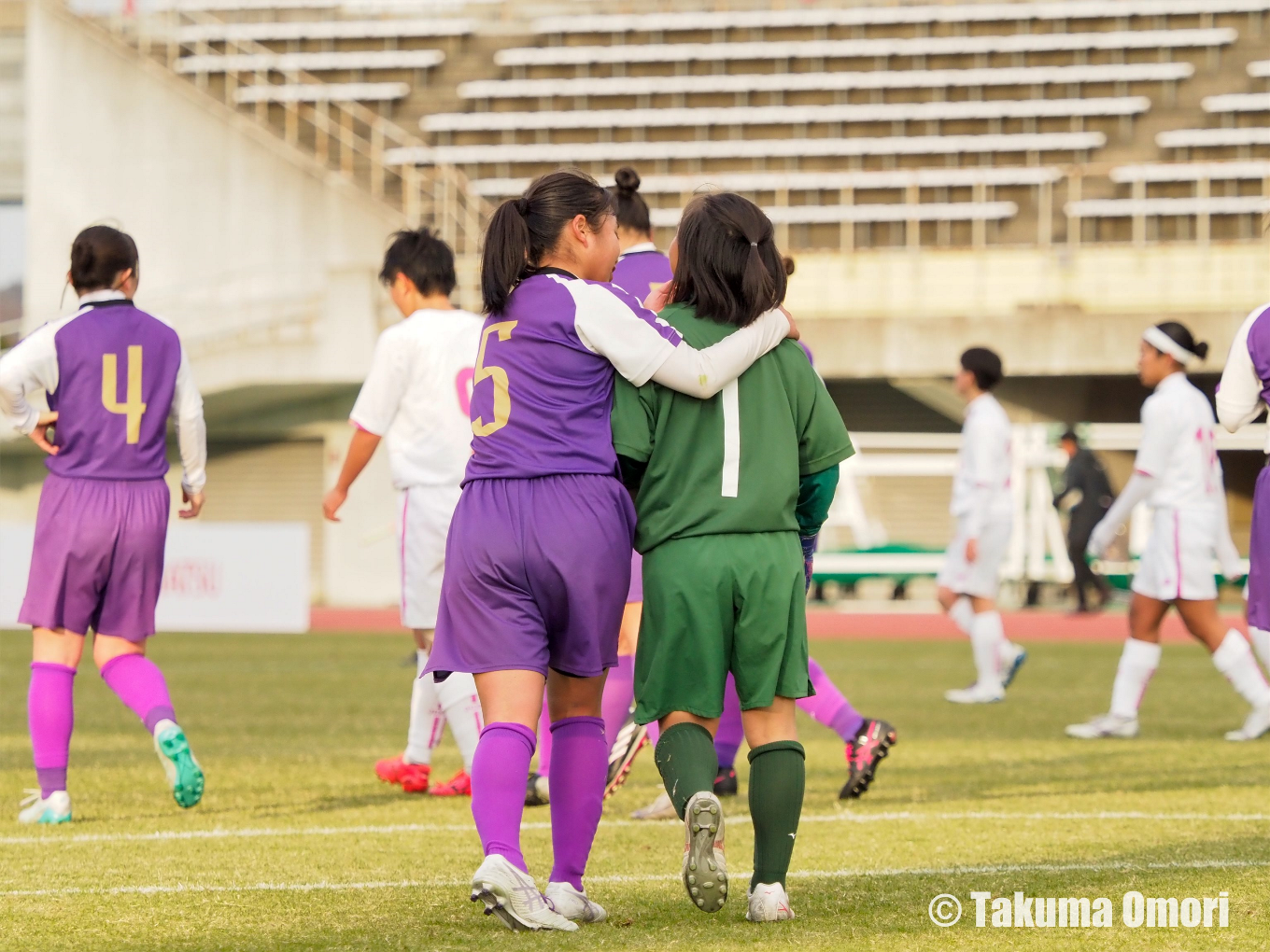 撮影日：2024年12月29日 
全日本高等学校女子サッカー選手権 1回戦