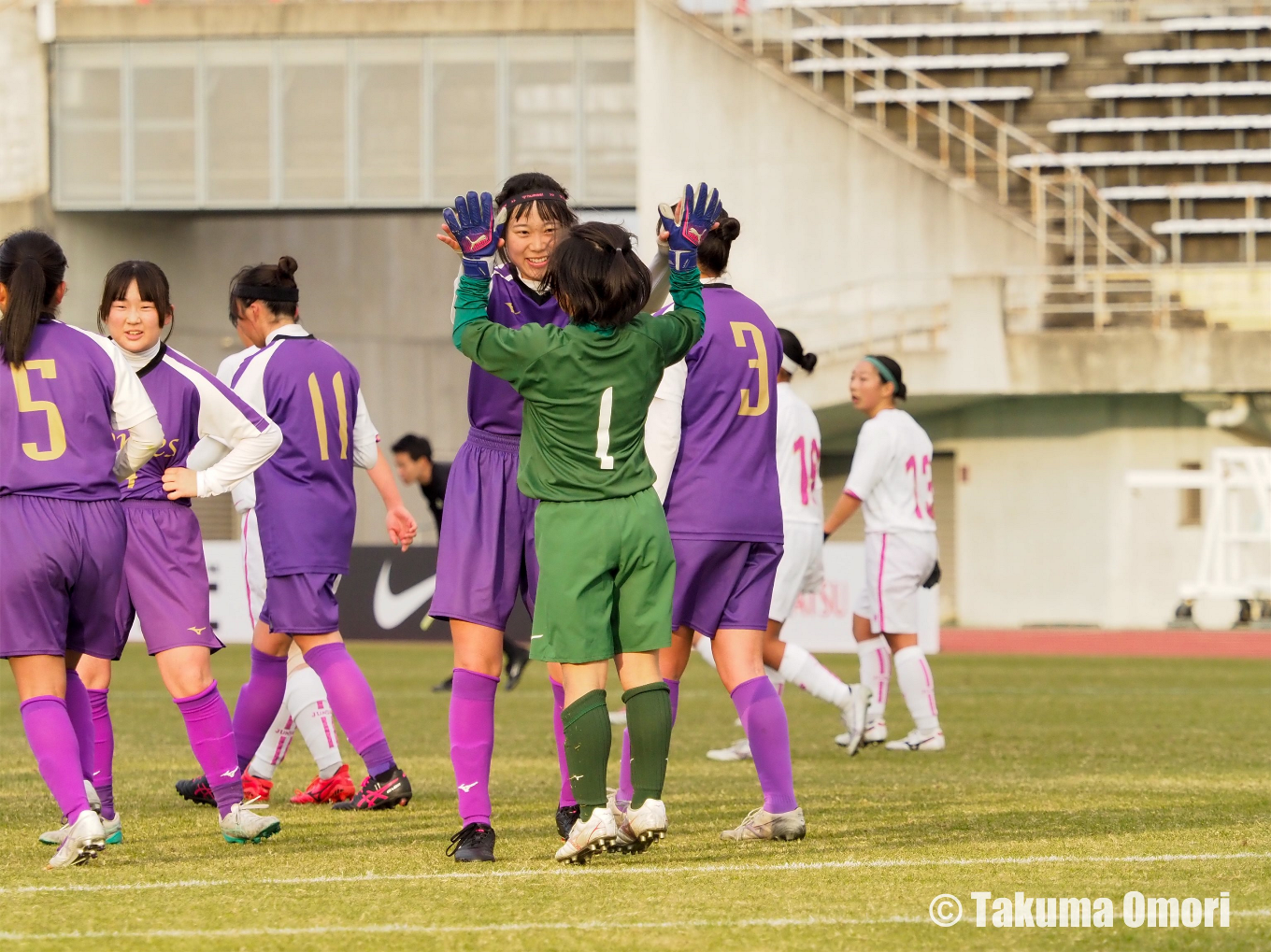 撮影日：2024年12月29日 
全日本高等学校女子サッカー選手権 1回戦