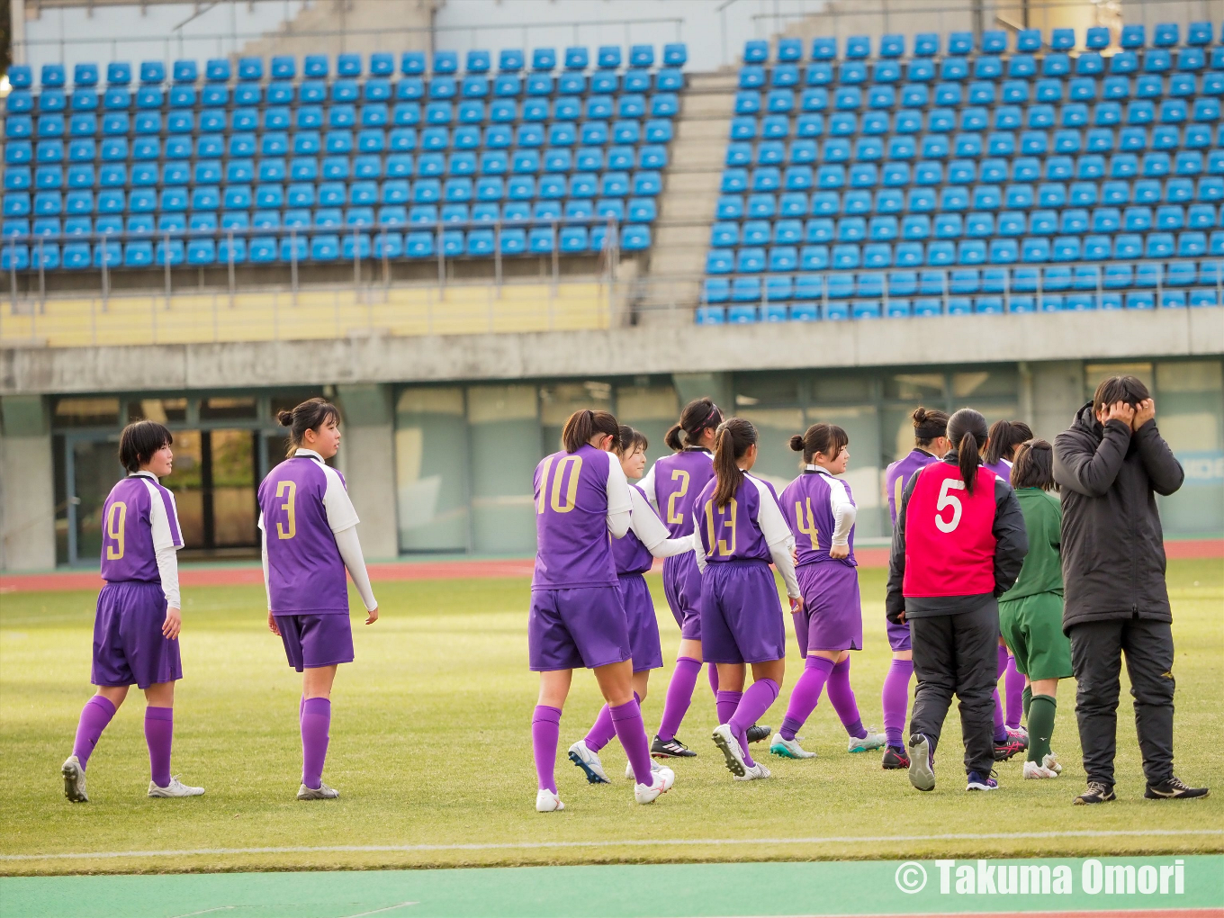 撮影日：2024年12月29日 
全日本高等学校女子サッカー選手権 1回戦